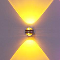 Elegant crystal wall light for modern interiors