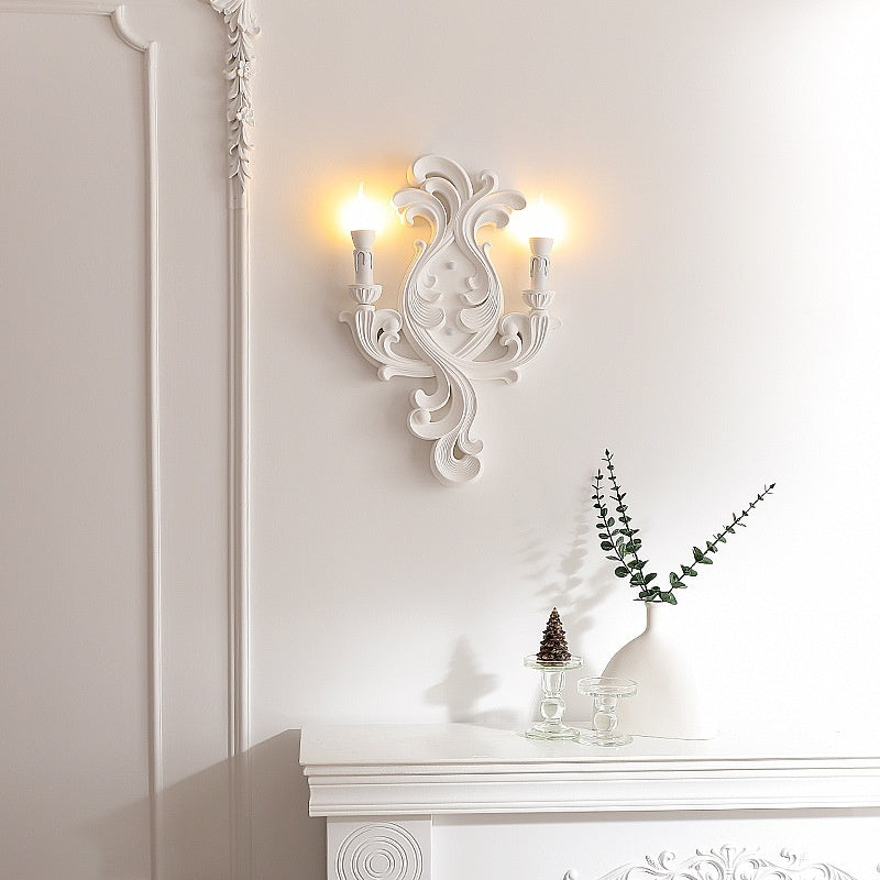 High-grade gypsum wall art with embossed design