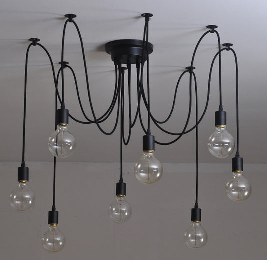 Loft wind chandelier with industrial design