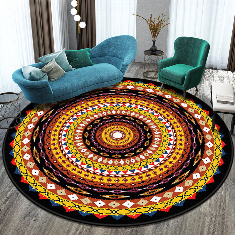 Living room rug with modern design for interiors