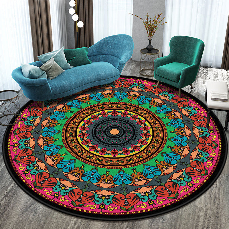 Living room rug with modern design for interiors