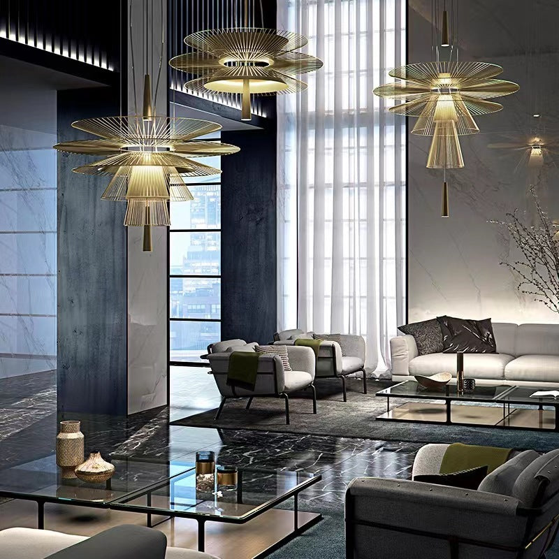 Luxury modern canteen pendant light fixture