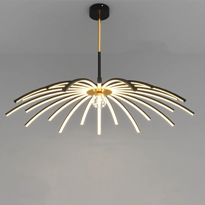 Modern LED chandelier for dining room lighting
