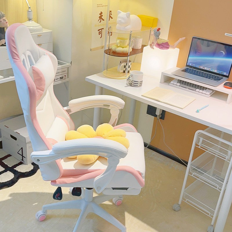 Cute girls’ gaming chair for bedroom setup