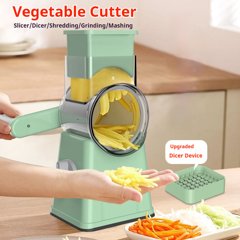 White kitchen vegetable slicer for food prep