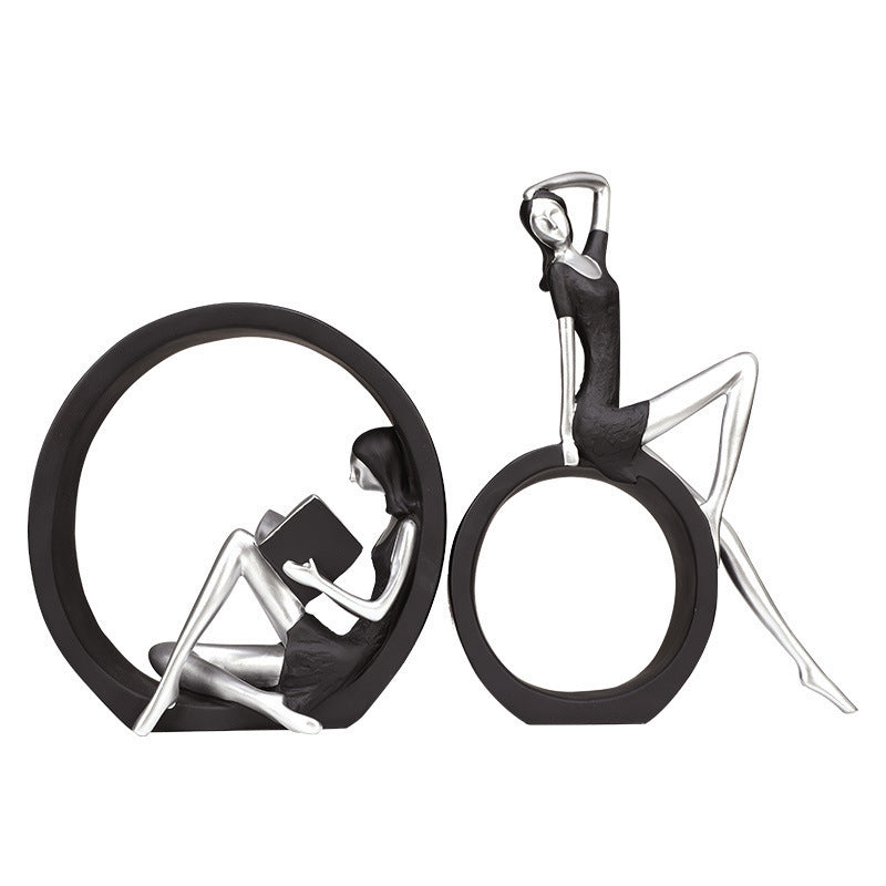 Stylish feminine art for living room walls