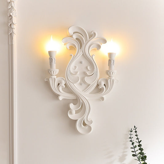 Retro embossed gypsum wall panel for entrance aisle