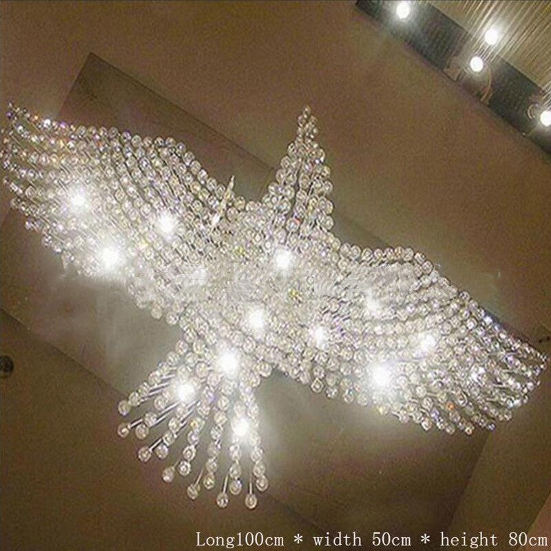 Personality-inspired eagle ceiling light for hallway