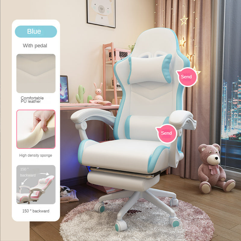 Cute girls’ gaming chair for bedroom setup