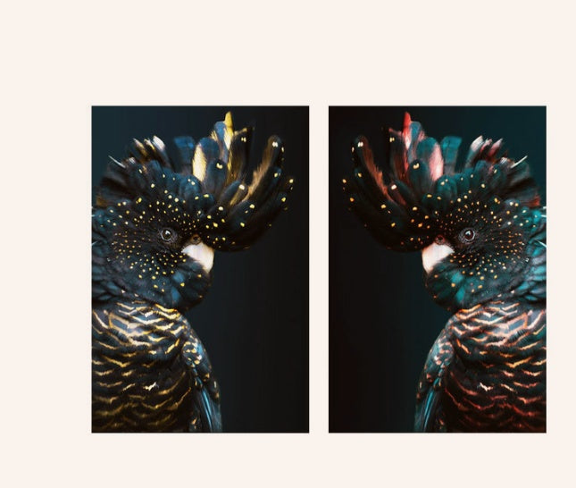 Bold animal pattern wall painting for living room