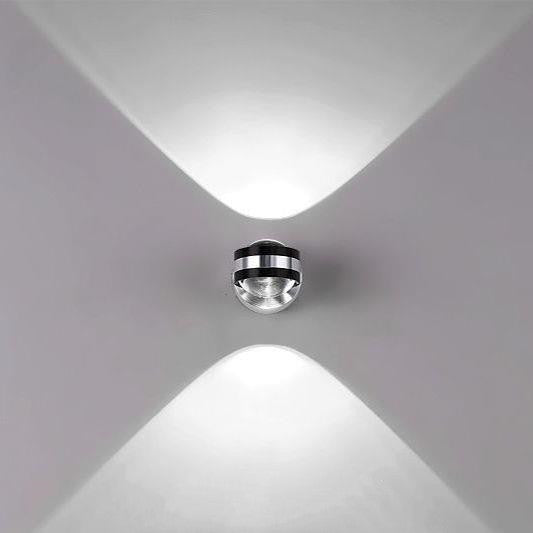 Elegant crystal wall light for modern interiors