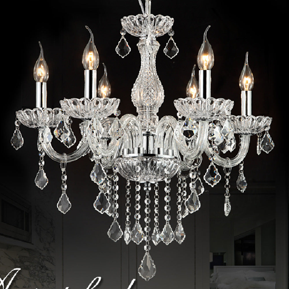 European crystal chandelier for living room and bedroom