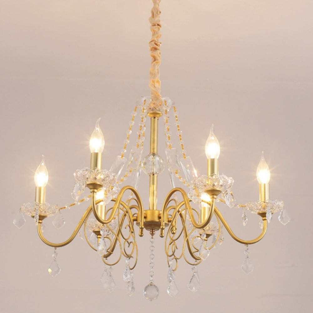 European crystal chandelier for living room and bedroom