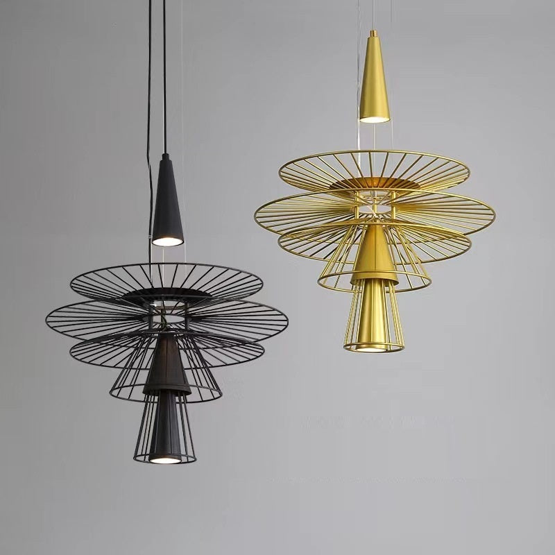 Luxury modern canteen pendant light fixture
