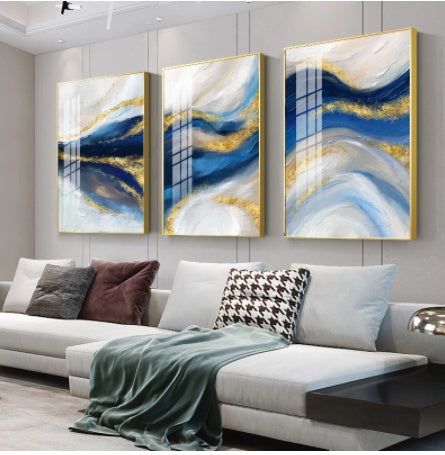 Contemporary art poster on canvas for home interiors