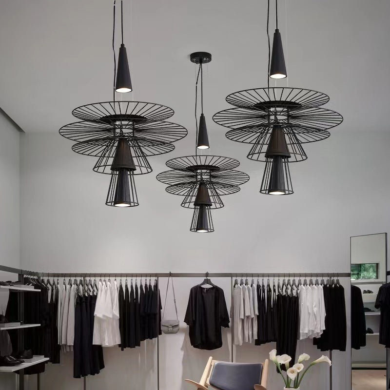 Luxury modern canteen pendant light fixture