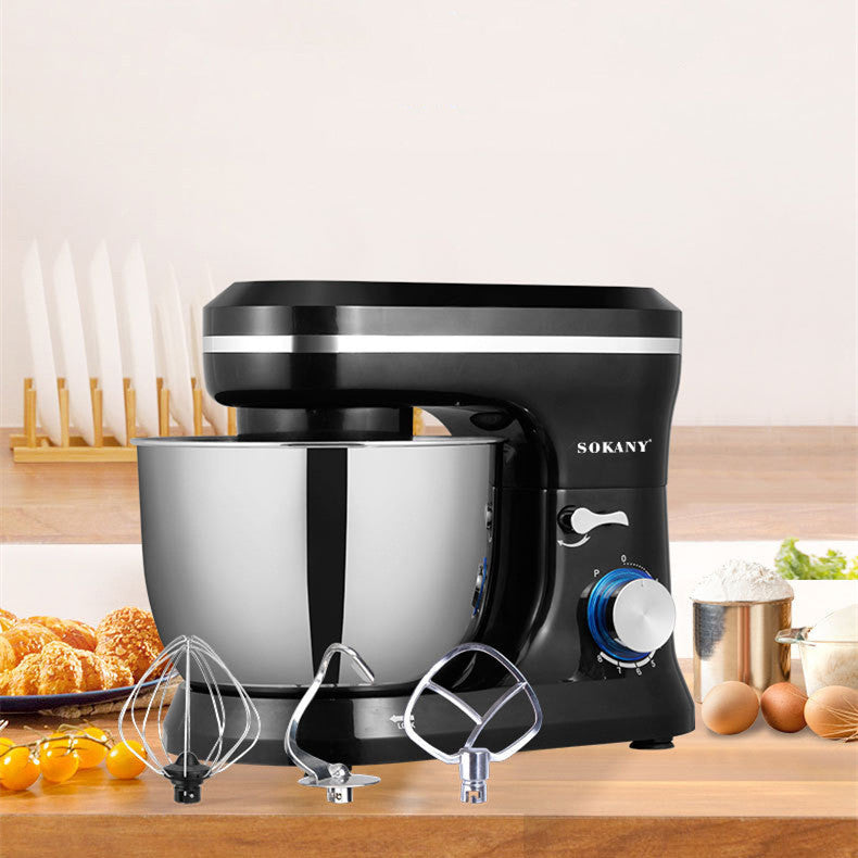 Chef's cream blender and stand mixer with egg beater