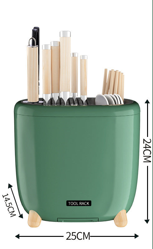 Kitchen utensils rack for tableware and cutlery storage