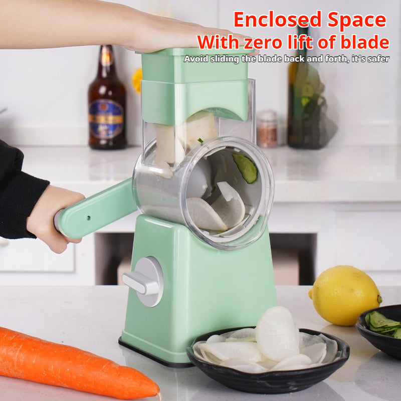 Durable white slicer for cutting vegetables